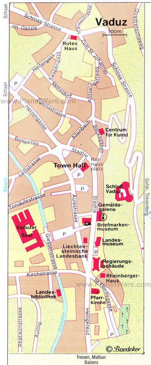 Attractions touristiques au Liechtenstein