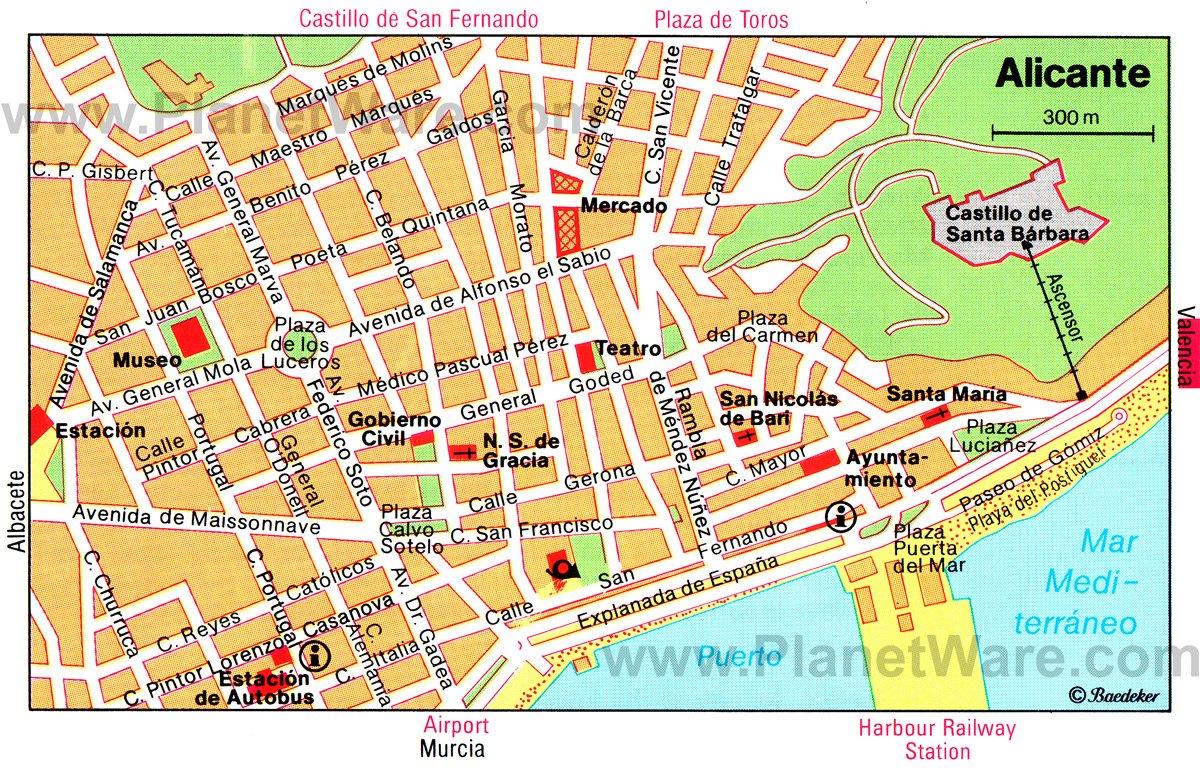 Atracciones Turísticas en Alicante