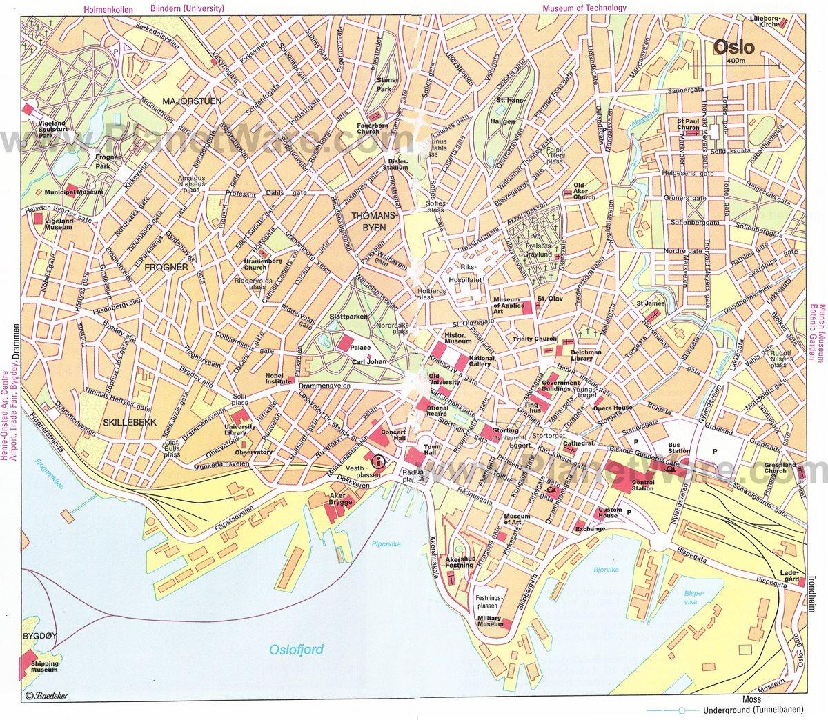 Atracciones y lugares para visitar en Oslo
