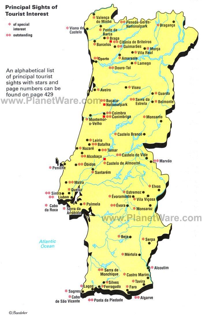 Portugal - Wichtigste Sehenswürdigkeiten