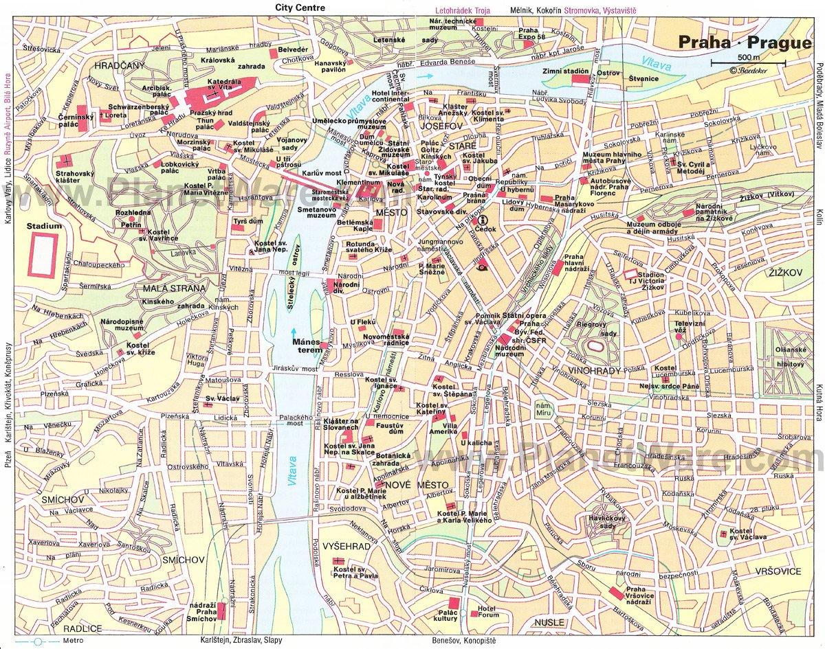 Atracciones y lugares para visitar en Praga