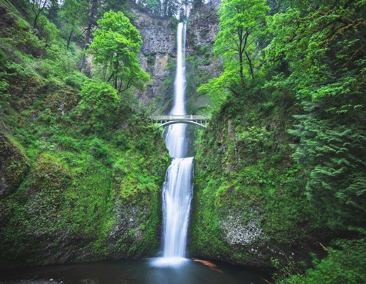 Von Portland zu den Multnomahfällen: Möglichkeiten, dorthin zu gelangen