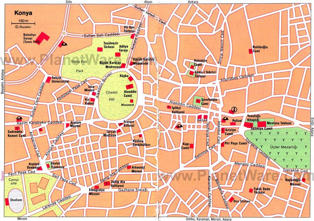 Touristenattraktionen in Konya