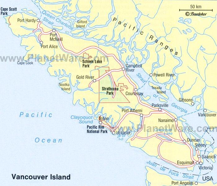 Attractions et choses à faire sur l'île de Vancouver