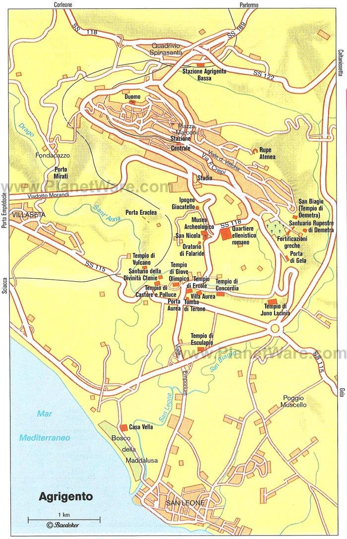 Attractions Touristiques à Agrigente