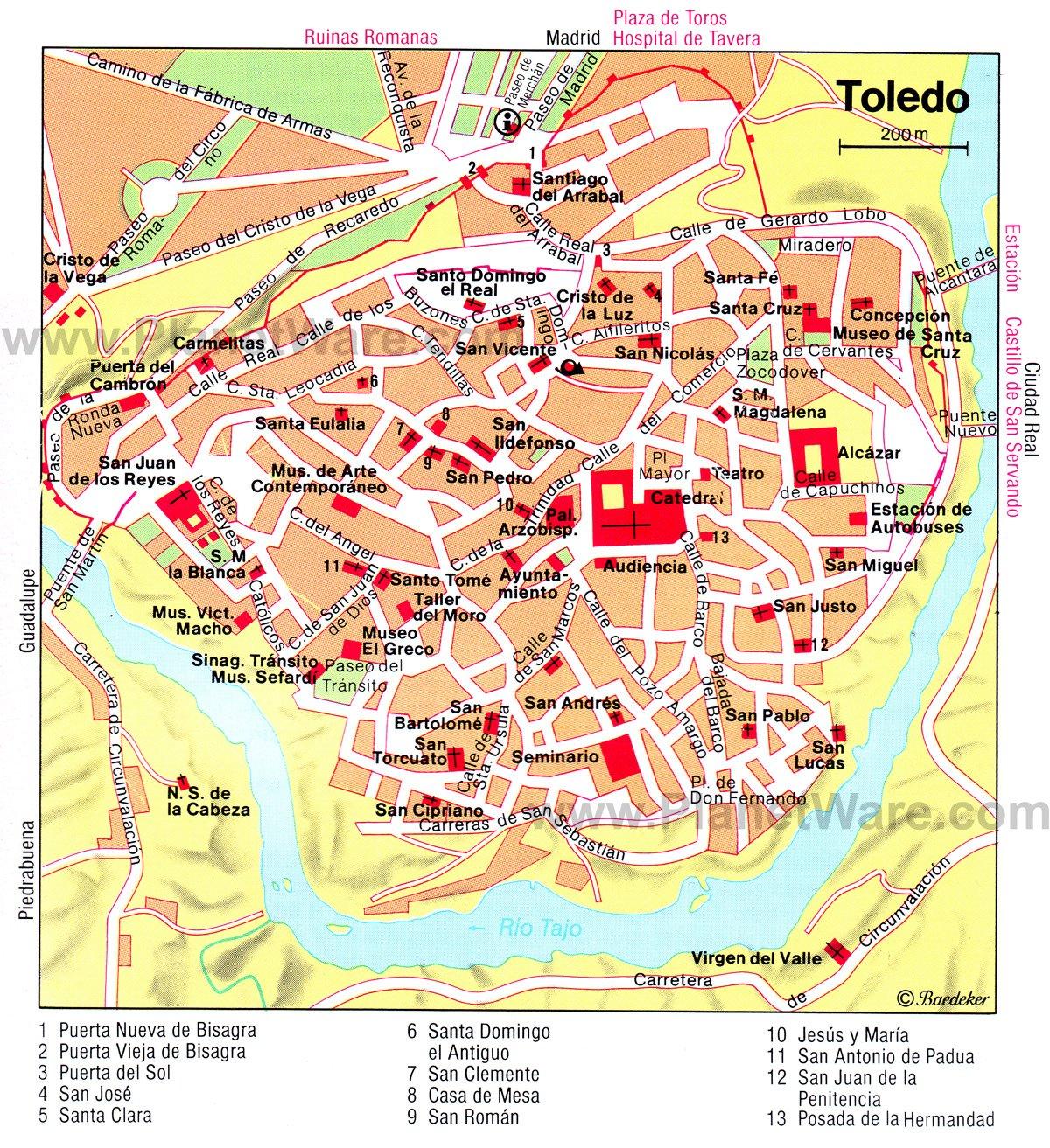 Attractions Touristiques à Tolède, Espagne