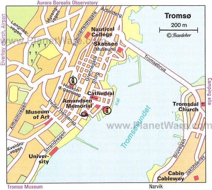 Touristenattraktionen in Tromsø
