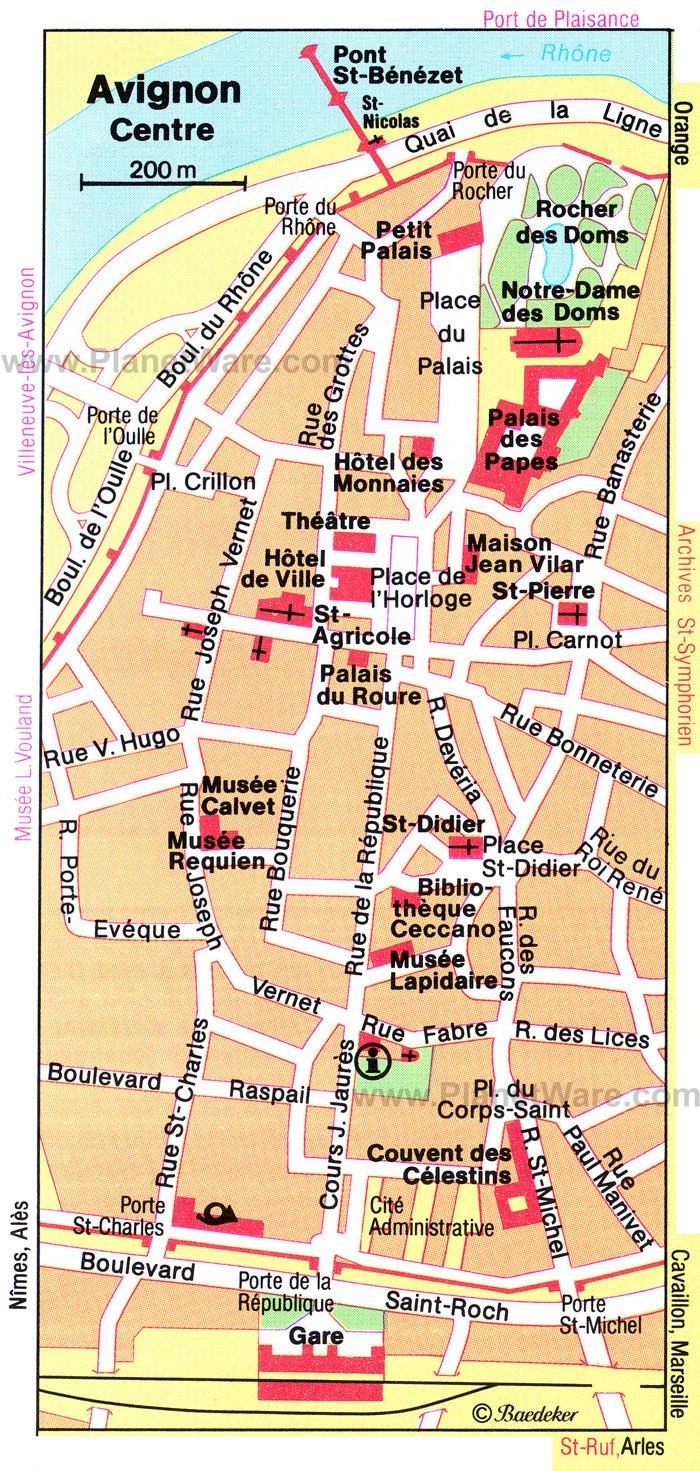 Aktivitäten in Avignon