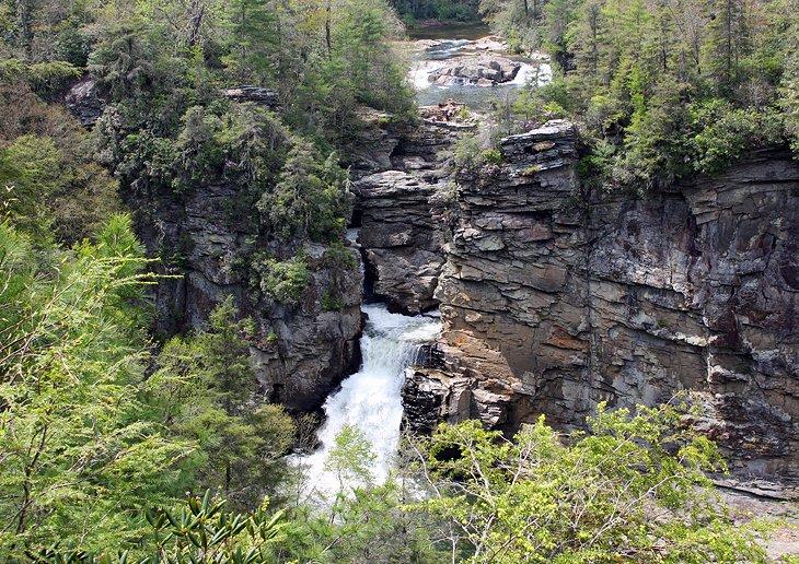 Wasserfälle in North Carolina