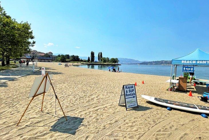 Playas en Kelowna, BC