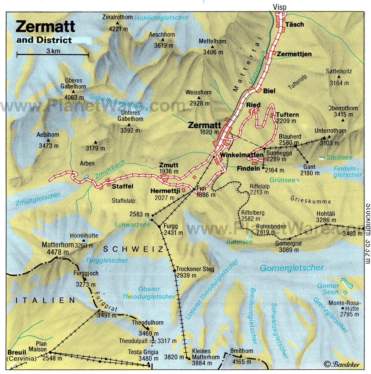 Attraktionen & Aktivitäten in Zermatt