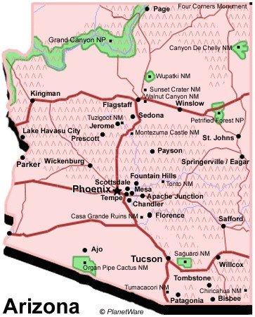 Guide de Voyage en Arizona