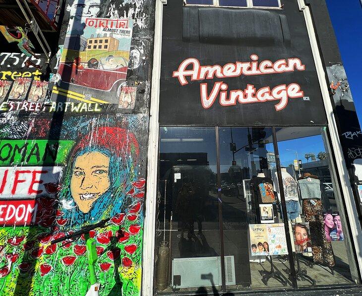 Compras Vintage en Melrose: Tesoros Retro en la Calle Más Trendy de Los Ángeles