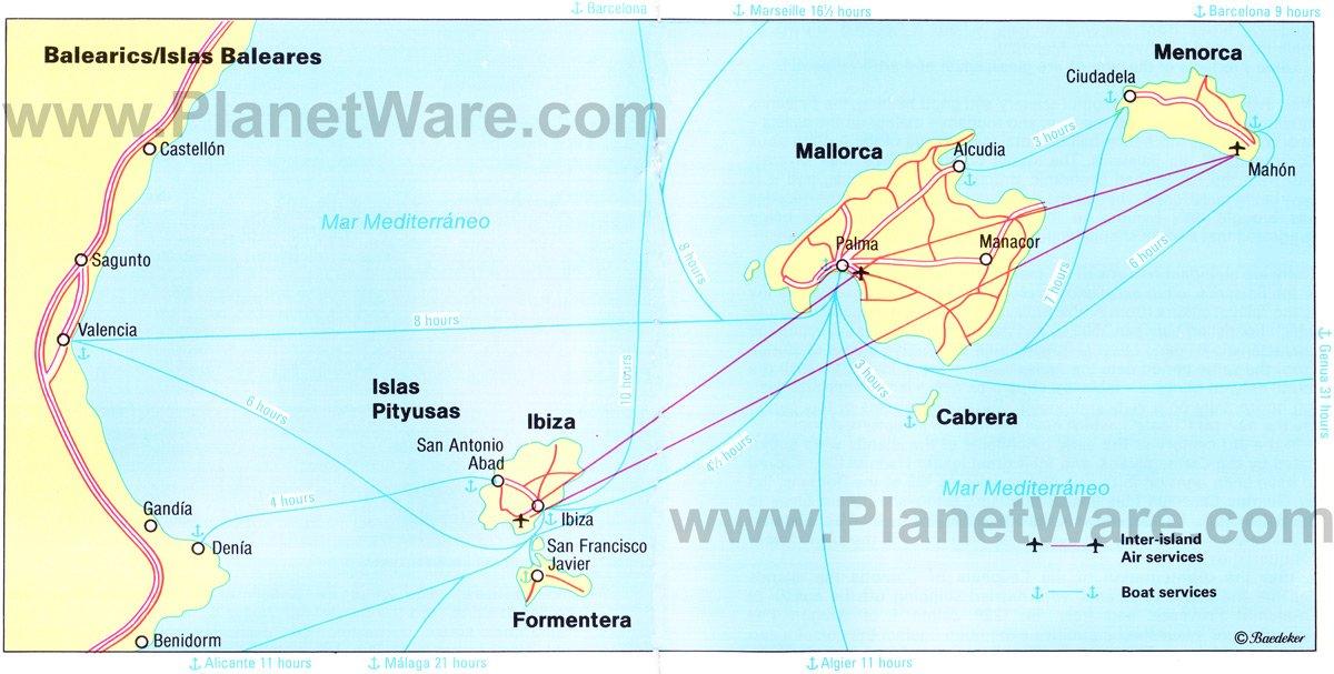 Attractions Touristiques dans les Îles Baléares