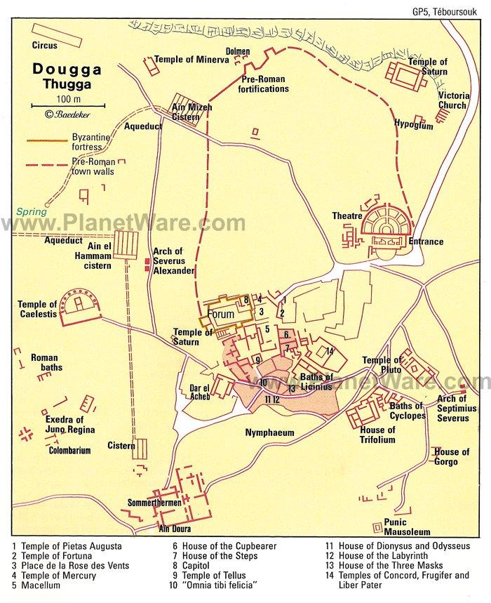 Attractions touristiques à Tabarka, Tunisie