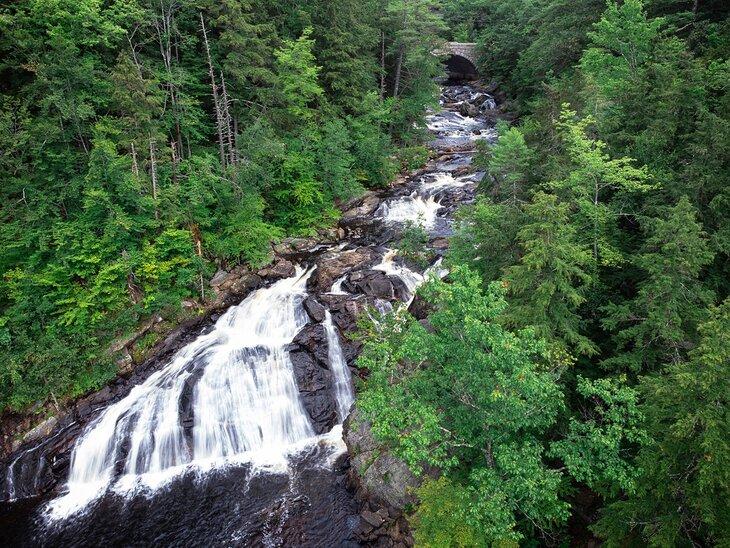 Cascades dans le New Hampshire