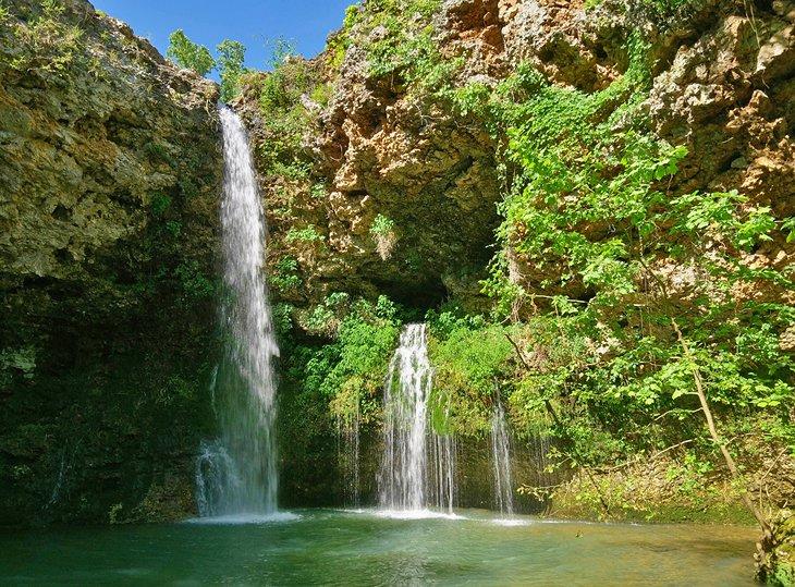 Cascadas en Oklahoma