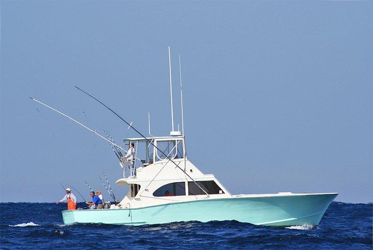 Lugares para la Pesca de Altura en Carolina del Norte
