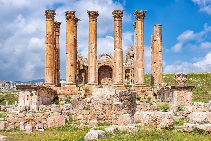 Jérash, Jordanie : Ruines & Temples