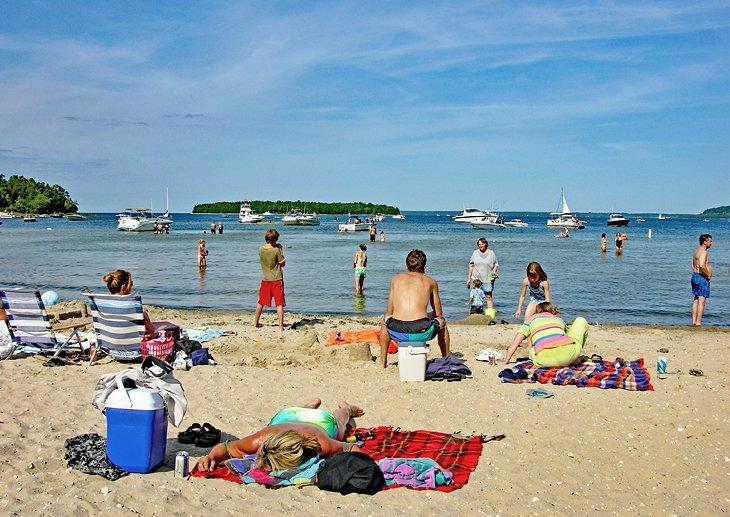 Strände in Wisconsin