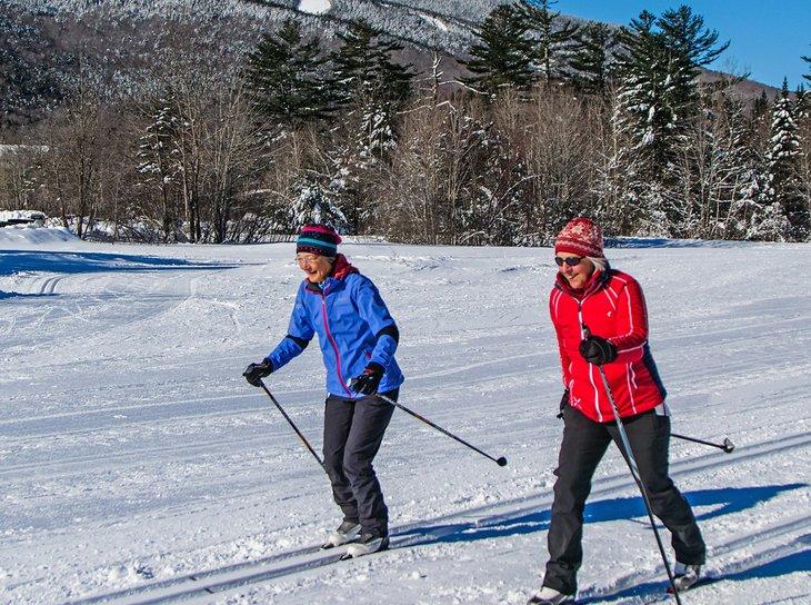 Lugares para Esquí de Fondo en Nueva Hampshire, 2023/24