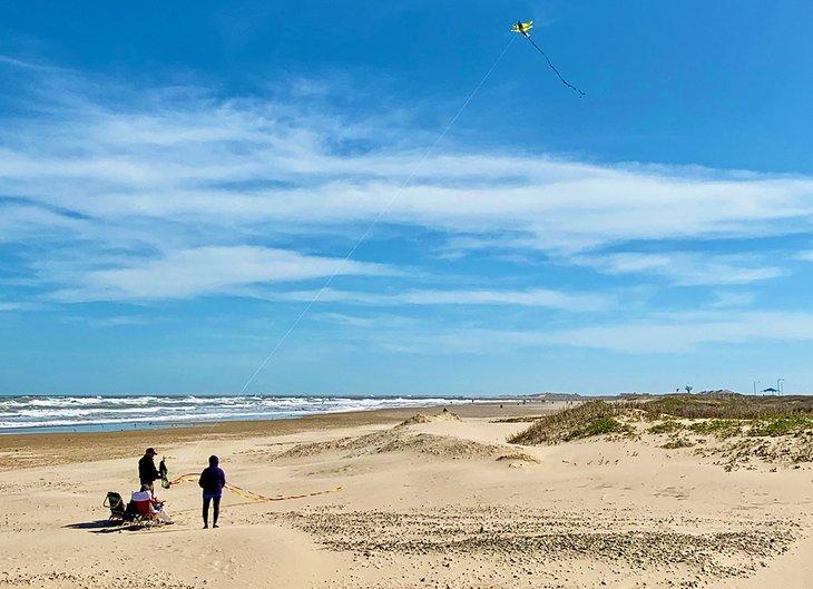 Plages au Texas