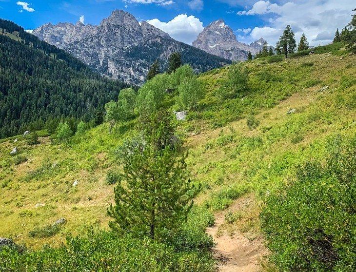 Senderos de Senderismo en el Parque Nacional Grand Teton, WY