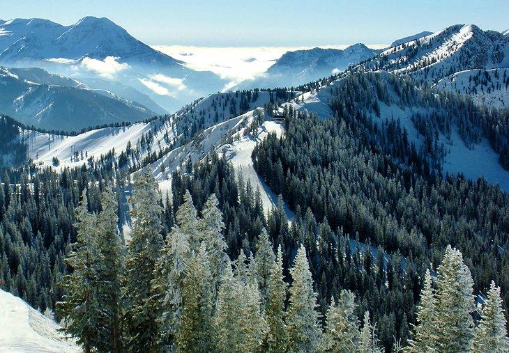 Stations de ski dans l'Utah, 2024/25