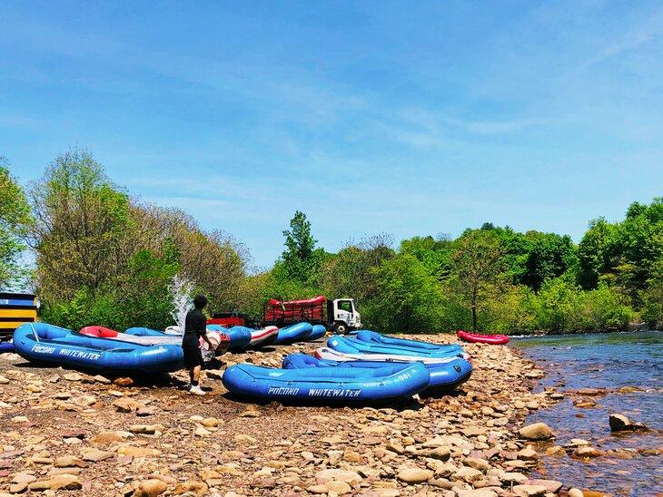 Destinations de rafting en eaux vives et de kayak en Pennsylvanie