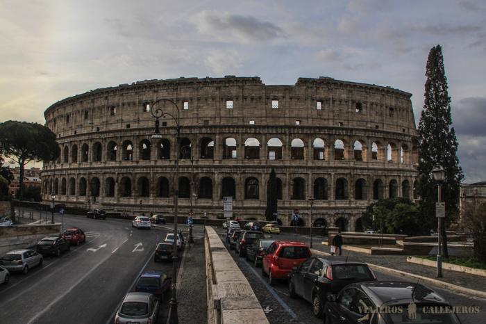 Primeras vistas del día del Coliseo